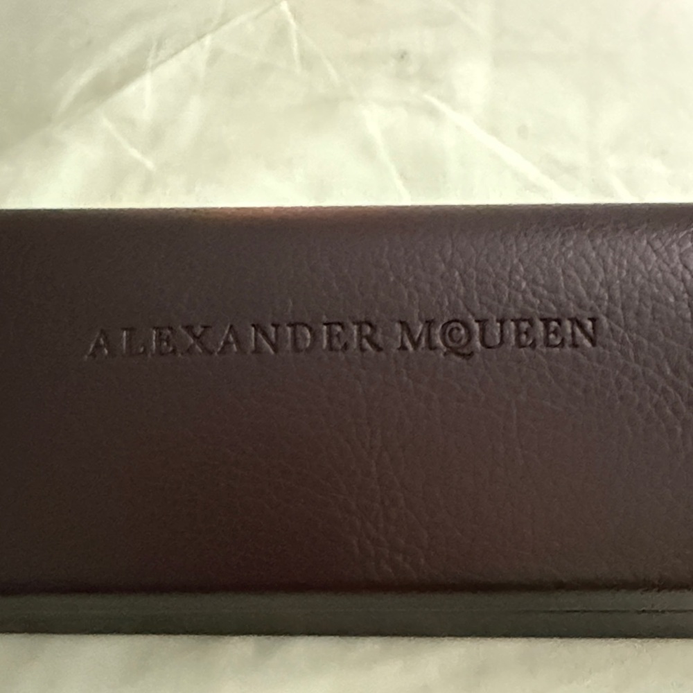 Alexander McQueen Dark Sunglasses with Studded Sides - Picture 3 of 8